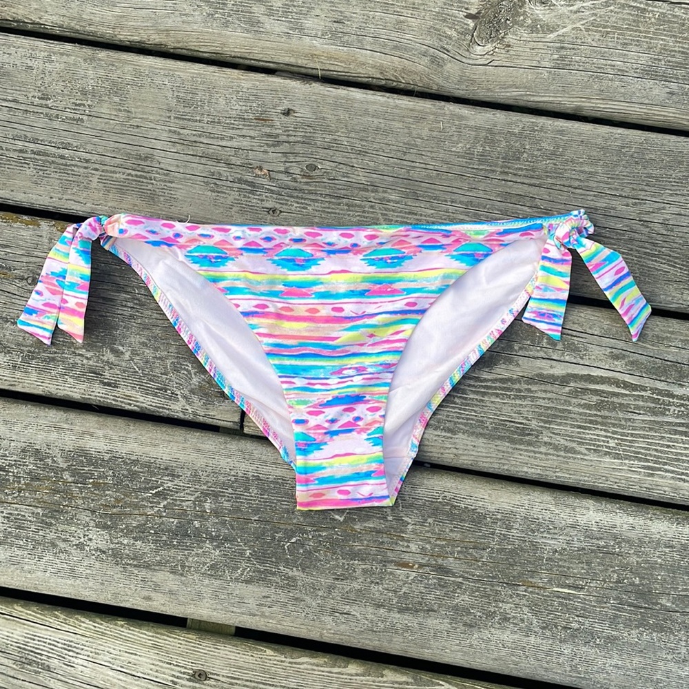 Brand New Oysho Classic Tie Bikini Brief Bottoms
